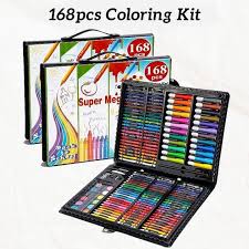 Kids Art Coloring Kit 168 Pcs