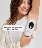 5 Min Skin at-Home IPL Hair Removal Handset – Long-Lasting Hair Reduction for Body, Face, and Bikini Area, Pain-Free & Easy to Use