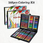 Kids Art Coloring Kit 168 Pcs