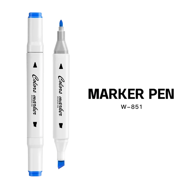 Double sided markers