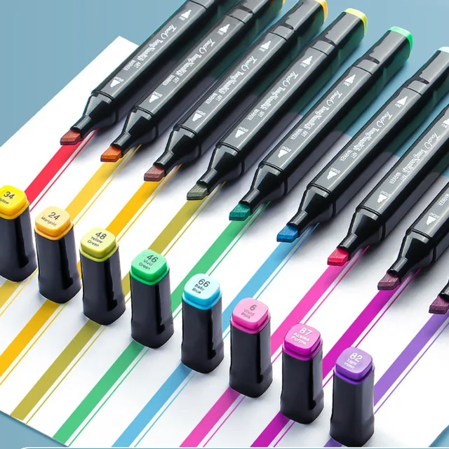 Double sided markers