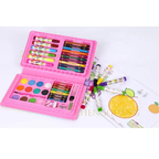 Mini Watercolor Kids Paint Palette Tray Set - Bulk Pack of 24