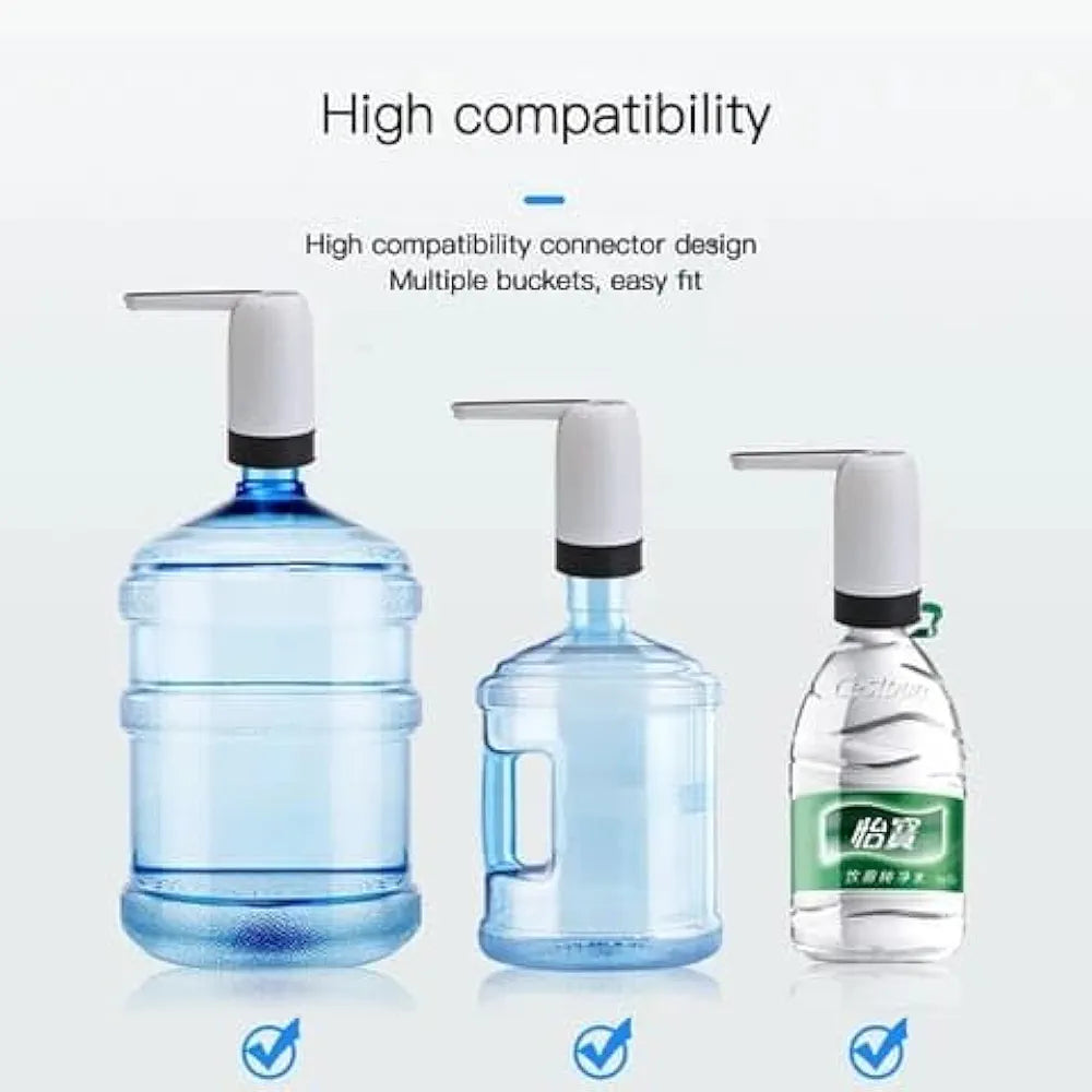 Portable Water Bottle Pump Automatic Electric Water Dispenser For Household Use