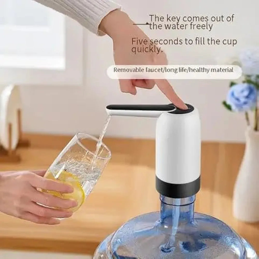 Portable Water Bottle Pump Automatic Electric Water Dispenser For Household Use