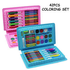 42 Pcs Kids Coloring Set