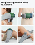 Neck Massager with Heat, Wireless Shiatsu 4D Experts Knet Neck Massager for Neck, Back, Legs, Shoulders, Pain Relief