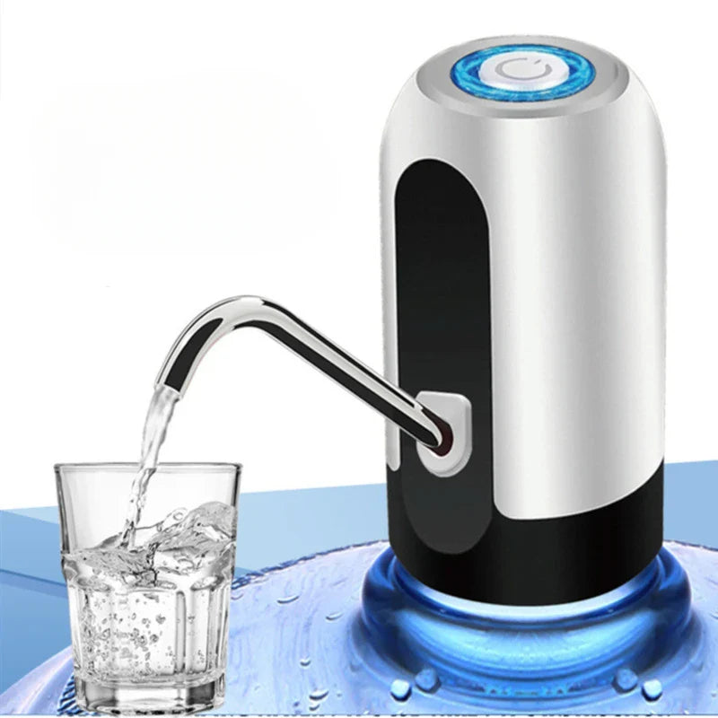 Water Bottle Pump USB Charging Water Dispenser Portable Mini Automatic