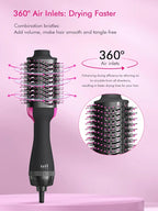 Hair & Blow Dryer Brush in One, [ THE ULTIMATE 3 IN 1 STYLING TOOL ]
