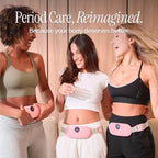 Portable Heating Pad for Period Cramps Relief with Heat & Massage