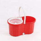 Magic Single Bucket and Flat Mop Floor Cleaning Mop with Spin Bucket