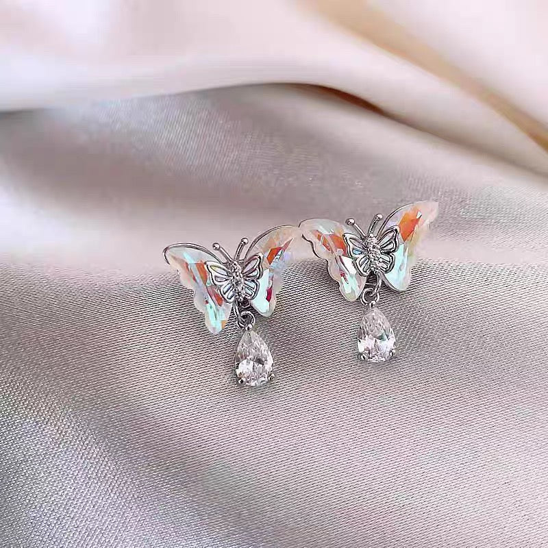 Butterfly Stone Earings