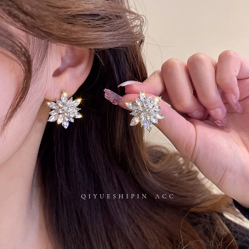 Star Flower Earrings