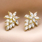 Petals Crystals Earrings