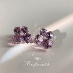 Pink Crystals Earrings