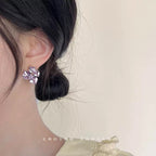 Pink Crystals Earrings