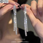 Long Stone Earings