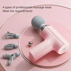 Handheld Massage Gun, Deep Tissue Massage Gun, 4 Head 6 Speed Muscle Massager, Portable Electric Massager