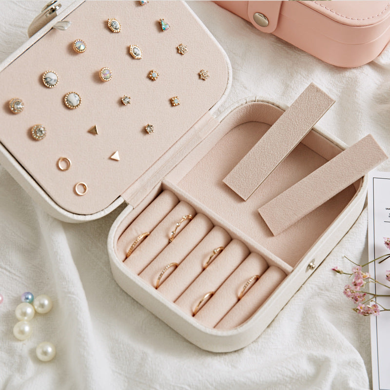 PU Leather Jewelry Box, Travel Jewelry Case