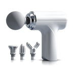 Handheld Massage Gun, Deep Tissue Massage Gun, 4 Head 6 Speed Muscle Massager, Portable Electric Massager