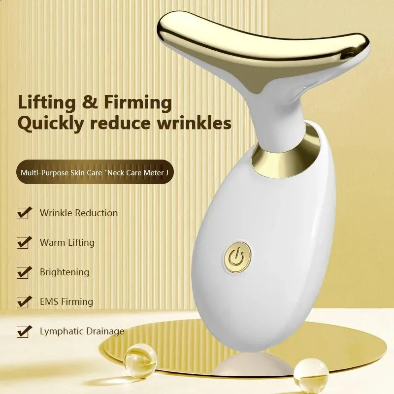 Anti Wrinkle Massager Anti-Aging Neck Tightening Face Shaper Multifunction Face Sculpting Device Firming for Women Men