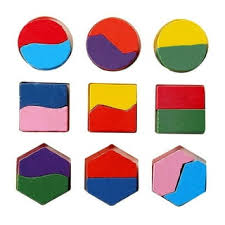 Wooden Puzzle board