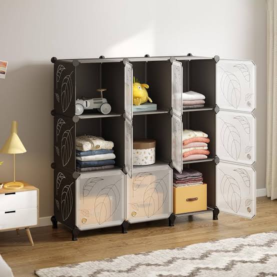 9 cube storage wardrobe, multi-layer combination cabinet