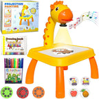 Kids LED projector Drawing Table