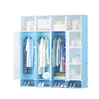 Plastic Wardrobe Closet Set, Self Assemble, Demountable Bedroom Set, Large, Sale