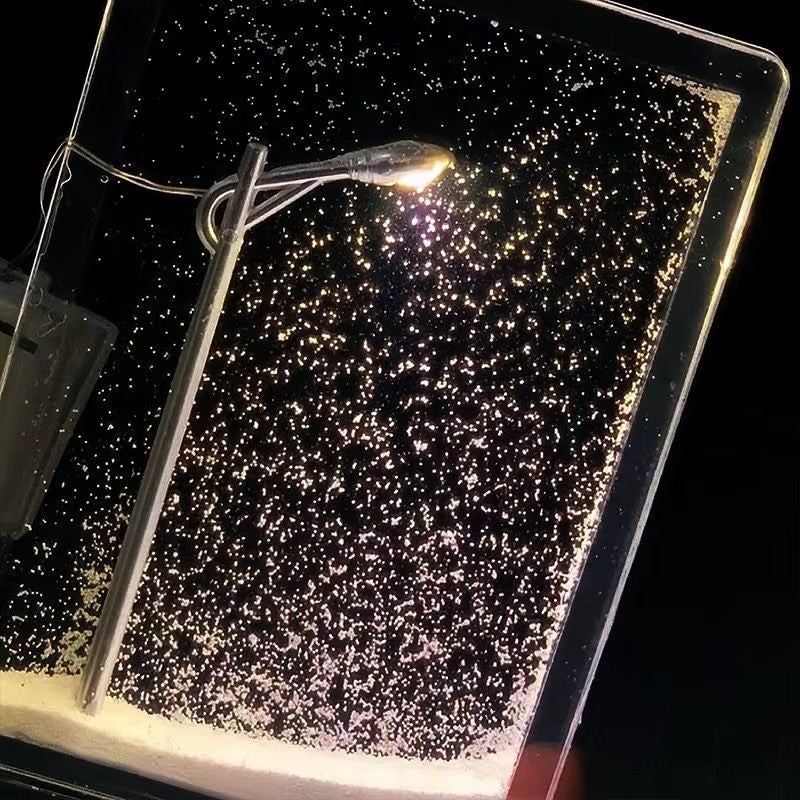 LED Street Light Snow Globe Night Lamp