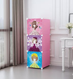 3 Cube Closet Organizers Storage Rack