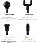 Deep Tissue Massager Gun, Hard to Reach Areas Back, Shoulders, Feet, Neck, Waist