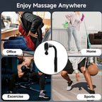 Deep Tissue Massager Gun, Hard to Reach Areas Back, Shoulders, Feet, Neck, Waist