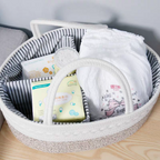 Multifunctional Travel Mommy Bag - Diaper & Bottle Organizer, woven