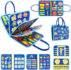 Busy Board Montessori Toys for Sensory Toy Preschool Learning