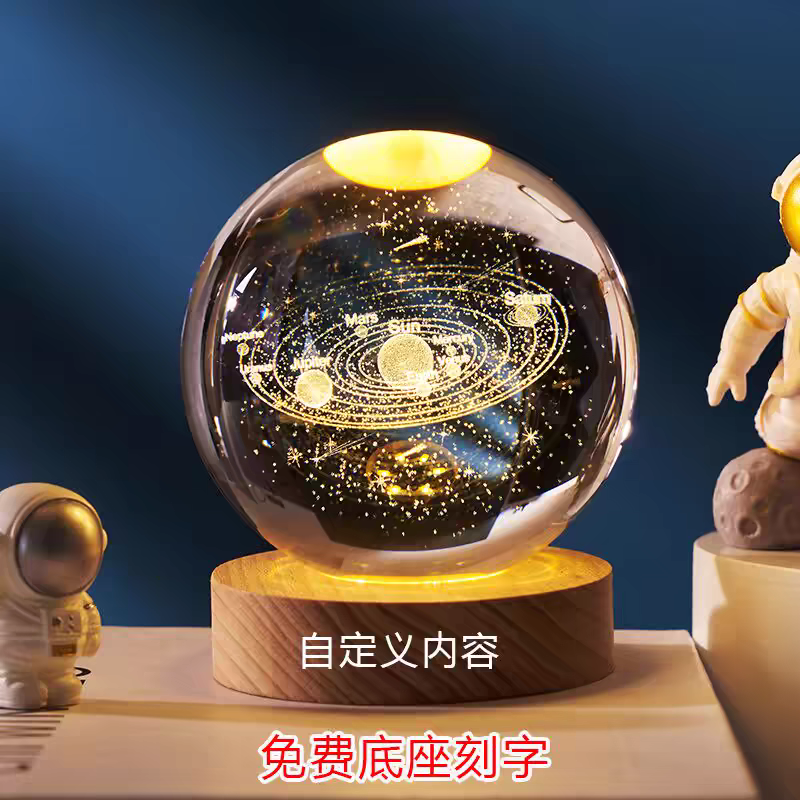 Crystal ball LED Night Lamp