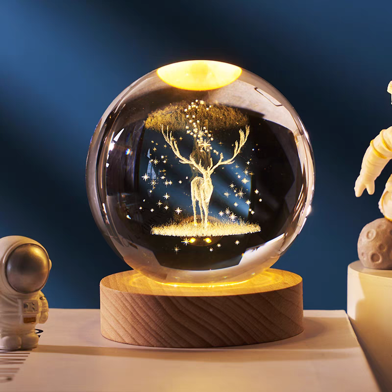 Crystal ball LED Night Lamp
