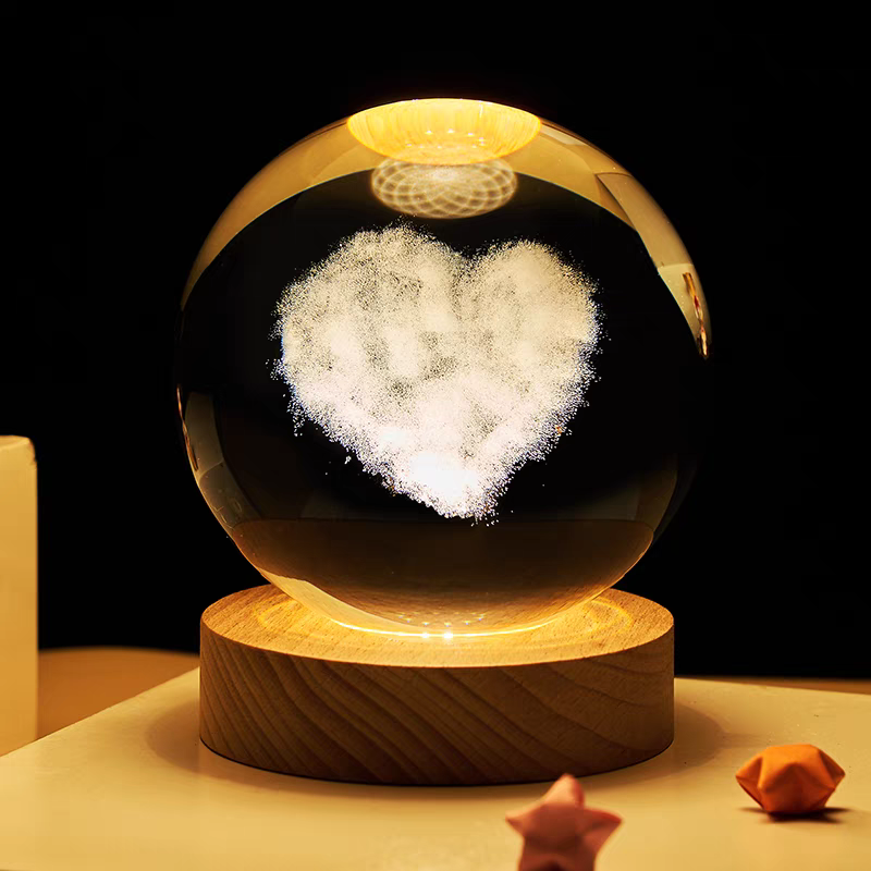 Crystal ball LED Night Lamp