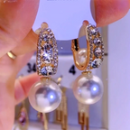 Hanging Pearl Earrings