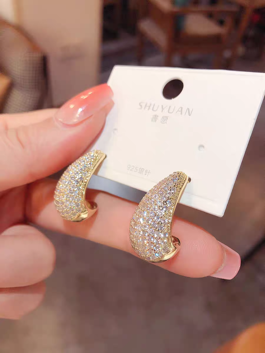 Premium Crystal Stone Earrings