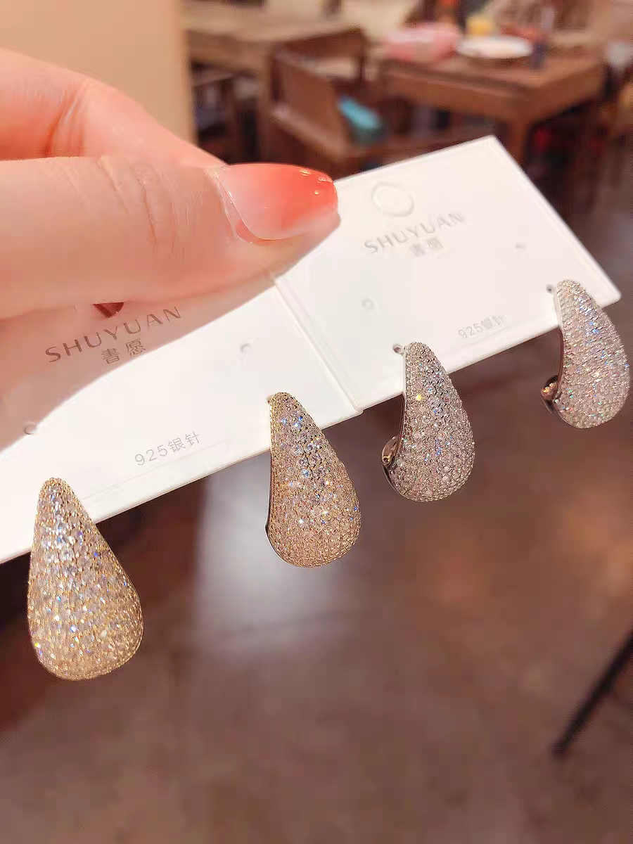 Premium Crystal Stone Earrings