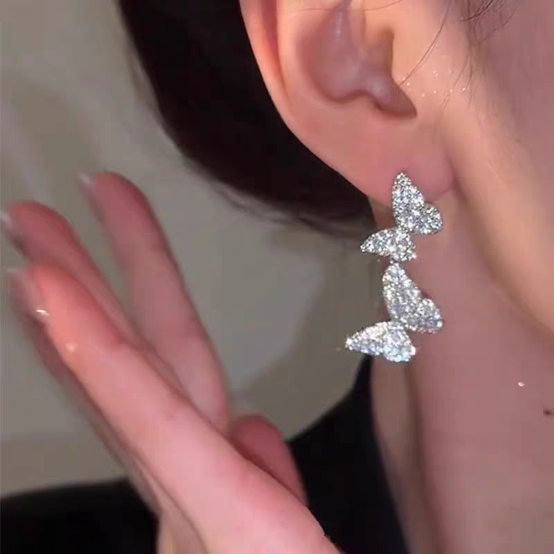 Shimmering Butterflies Earrings
