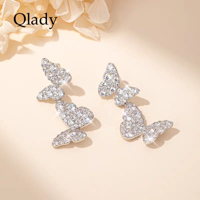 Shimmering Butterflies Earrings