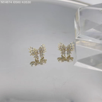 Premium Pearl Butterfly Earrings