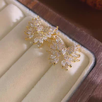 Premium Pearl Butterfly Earrings