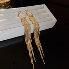 Gold Strips Hanging Flower
