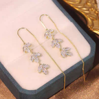 Hanging Patel Trio Earrings