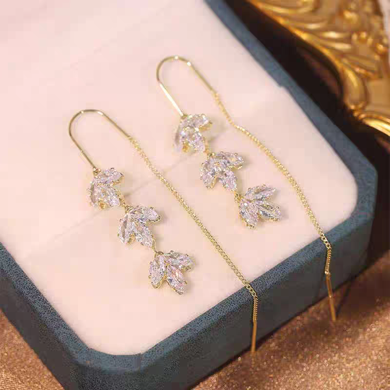 Hanging Patel Trio Earrings