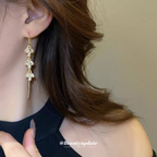 Hanging Patel Trio Earrings