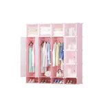 Plastic Wardrobe Closet Set, Self Assemble, Demountable Bedroom Set, Large, Sale
